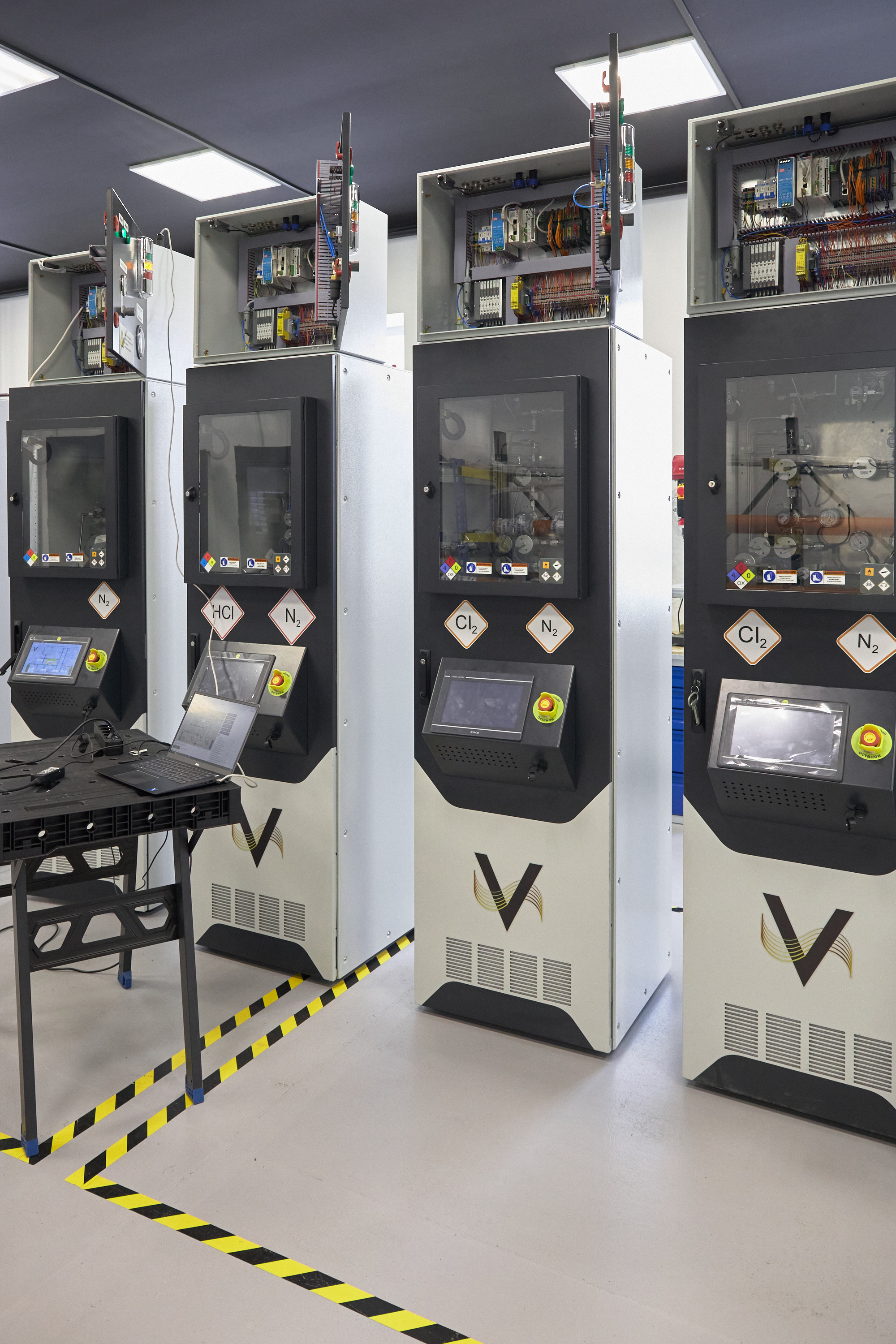 Автоматизированные газовые шкафы